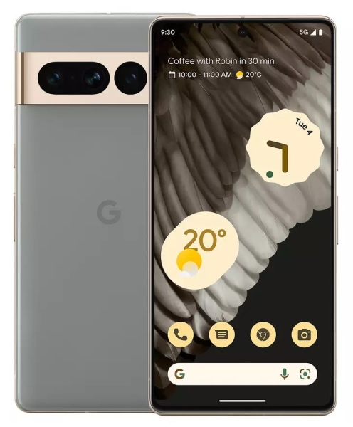 Google Pixel 7 Pro 5G Smartphone 6,7 Zoll SIM frei 12GB RAM 128GB Hazel Grey