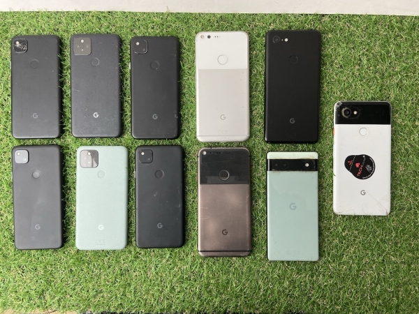 11x Google Pixel – Smartphone Restposten Handy UNGETESTET ALS ERSATZTEIL VERKAUFT (C388)