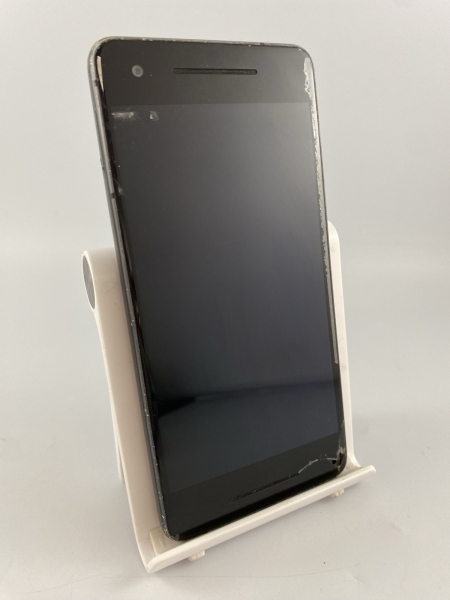 Google Pixel 2 schwarz 64GB 5,0″ 12,2MP Android Smartphone gesprungen defekt #D