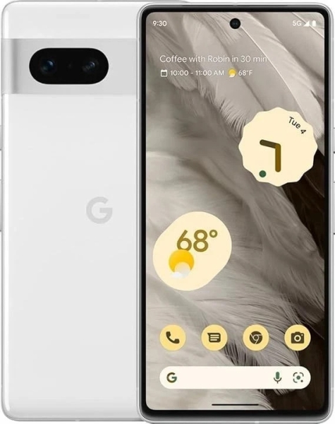 Neu Google Pixel 7 Snow 128GB/8GB Single Sim entsperrt Android Smartphone