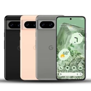Google Pixel 8 5G 128GB entsperrt schwarze Farbe Smartphone – makellos A++