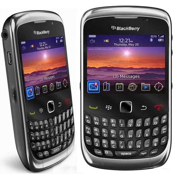 Original BlackBerry Curve 3G 9300 2.0MP WiFi Qwerty Keyboard Unlocked Smartphone