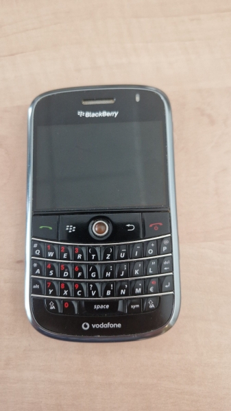 BlackBerry  Bold 9000 – Smartphone Black Berry Handy schwarz ohne Akku defekt