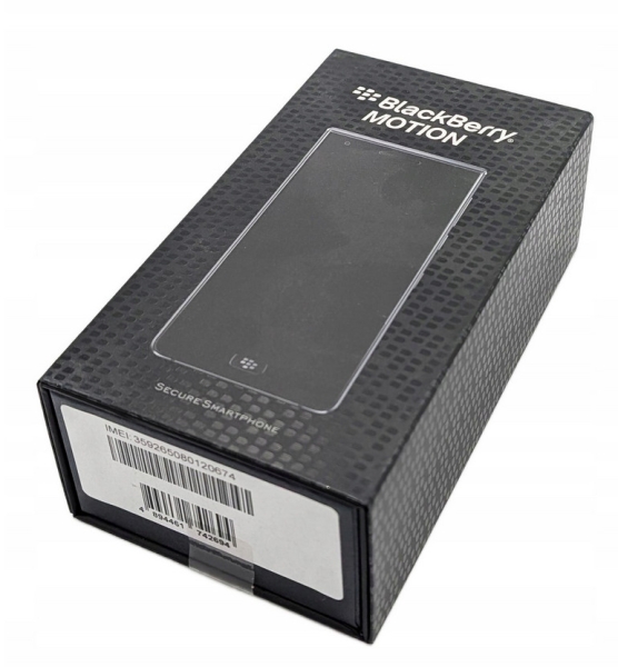 BlackBerry Motion – 32GB – Schwarz (Ohne Simlock) Smartphone