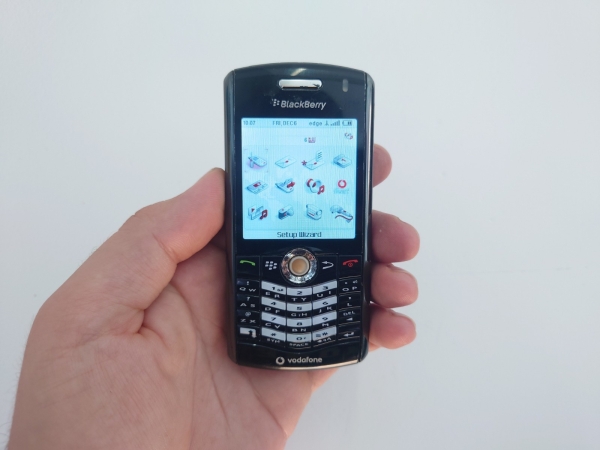 BlackBerry Pearl 8110 schwarz (entsperrt) Smartphone Sammlerstück Handy
