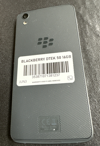 BlackBerry DTEK50 DUAL SIM entsperrt 16GB 3GB LTE Android Smartphone