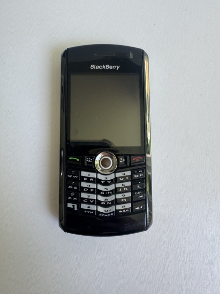 Blackberry Pearl 8100 Smartphone Vintage Sammlerstück, schwarz