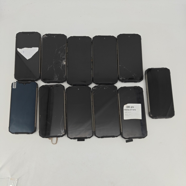 DOOGEE S96 Pro Restposten Smartphones defekt 11 robuste Handys Großhandel für Ersatzteile