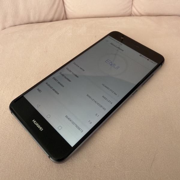 Huawei P10 Lite WAS-LX1A 32GB blau Smartphone DUOS (entsperrt) sehr guter Zustand