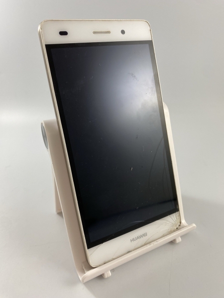 Huawei P8 Lite 2015 weiß 16GB 5,0″ 13MP Android Smartphone gesprungen defekt #D