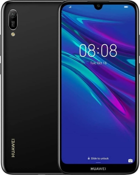 Huawei Y6 2019 Andriod Smartphone 2GB Ram 32 Speicher 6,09″ Display – Schwarz