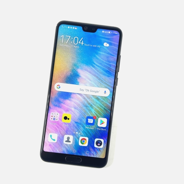 Huawei P20 EML-L29 128GB Schwarz Ohne Sim Guter Zustand Grade B 897