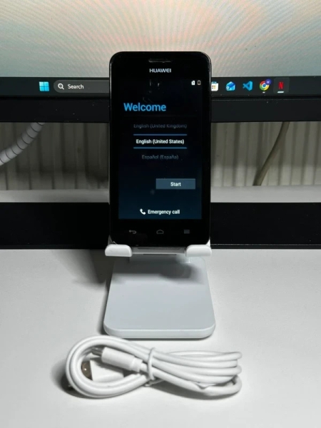 Huawei Ascend Y330 – 4 GB – Smartphone schwarz (entsperrt)