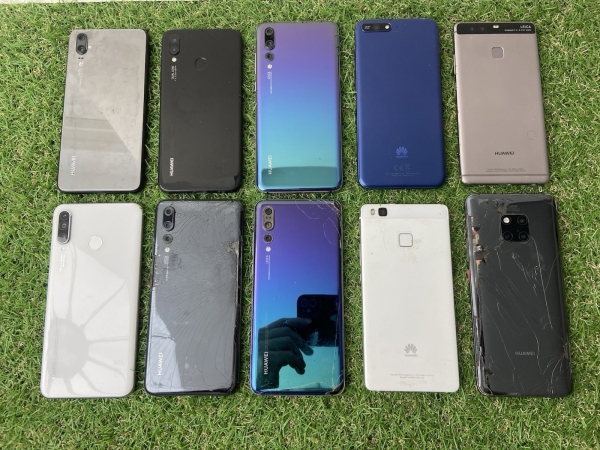 10x Huawei – Smartphone Restposten UNGETESTET / ALS ERSATZTEIL VERKAUFT (C27)