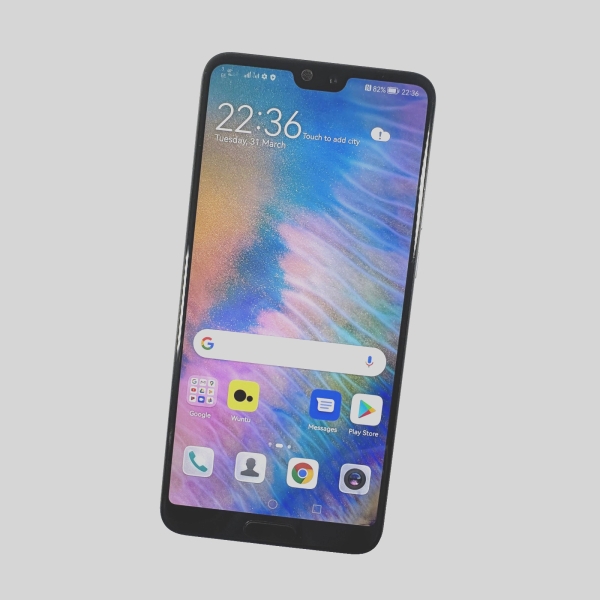 Huawei P20 Pro CLT-L29 128GB Midnight Blue Entsperrt Durchschnittlicher Zustand 811