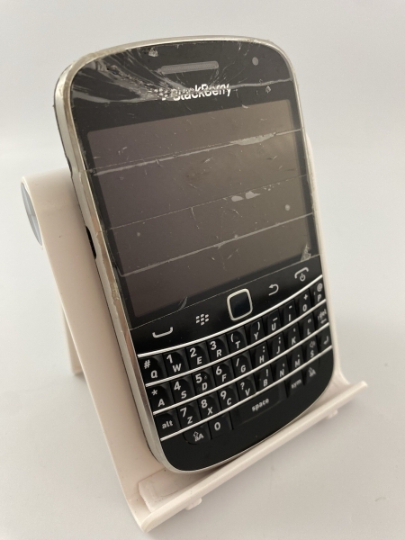 BlackBerry Bold 9900 schwarz entsperrt 8GB Handy Tastenhandy gesprungen unvollständig