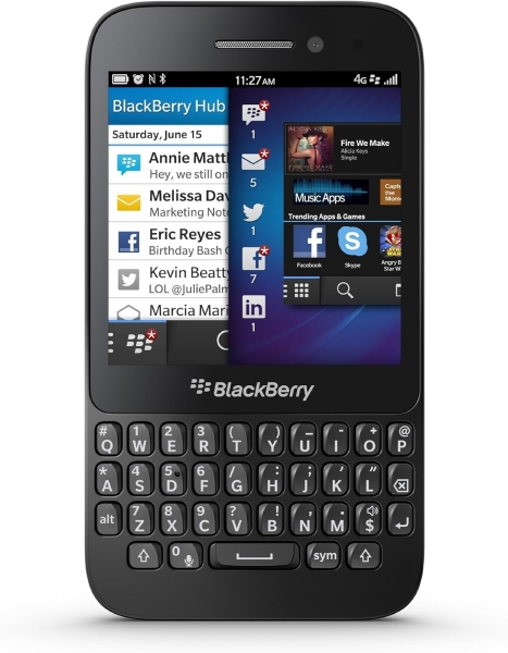 BlackBerry Q5 Smartphone (entsperrt) – 8GB – schwarz
