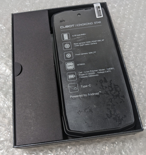 Cubot KingKong Star 6,78″ FHD+ 5G Rugged Android Smartphone 12+256GB entsperrt