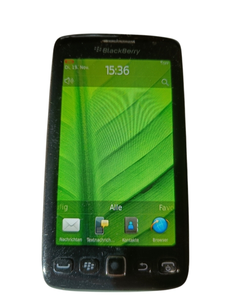 Vintage BlackBerry 9860 Touchscreen Smartphone Handy schwarz