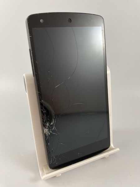 LG Google Nexus 5 schwarz 16GB 4,95 Zoll NFC Android Smartphone gesprungen defekt #D