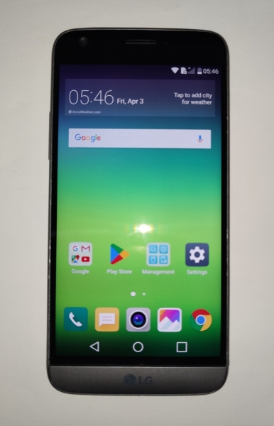 LG G5 H850 – 32GB – Titan (Vodafone Network) 4G Smartphone – Top Zustand