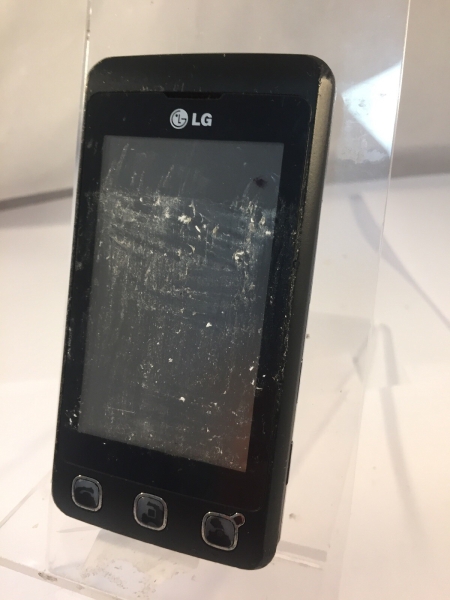 LG Cookie KP500 schwarz entsperrt Netzwerk Smartphone unvollständig 3,0″ Bildschirm Display