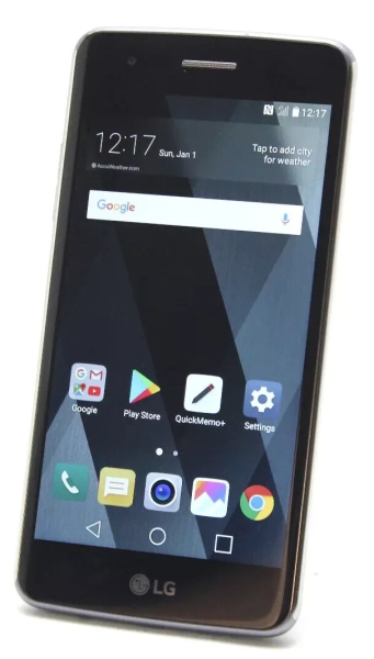 LG K8 2017 LG M200n Smartphone, 16GB, 2500mAh silber, Netzwerk gesperrt