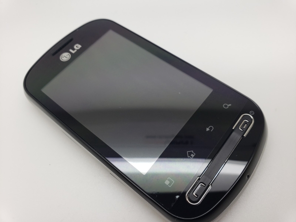 Grade A (entsperrt) LG Optimus Me P350 silber schwarz Smartphone