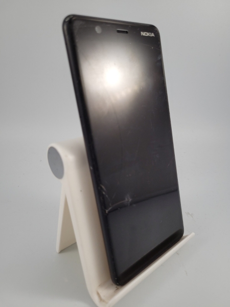 Nokia 5.1 TA-1061 schwarz entsperrt 16GB Android Smartphone gesprungen