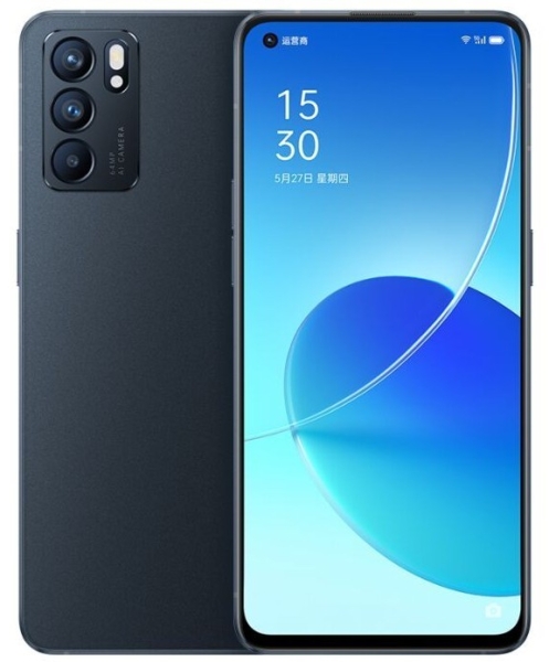 Oppo Reno6 5G Smartphone 128G Stellar Black 6,43″ (entsperrt) Displaybrand – B