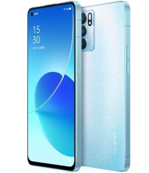 Oppo Reno6 5G Smartphone 128G Aurora 6,43″ Duos (entsperrt) Android – C-Ware