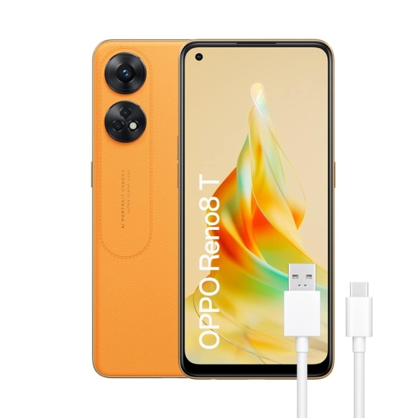 Smartphone Oppo Reno8T Orange 128 GB 6,43
