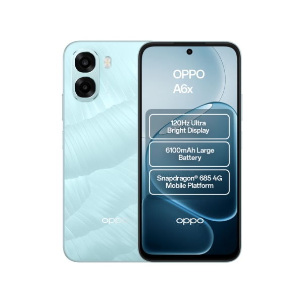 Oppo A6x Snapdragon 685 4GB RAM 128GB ROM 6,75″ HD+ LCD Dual SIM Smartphone
