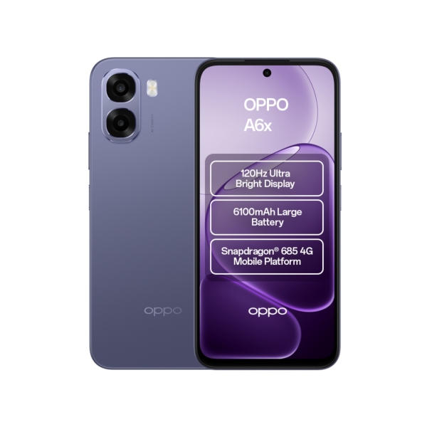Oppo A6x Snapdragon 685 4GB RAM 128GB ROM 6,75″ HD+ LCD Dual SIM Smartphone
