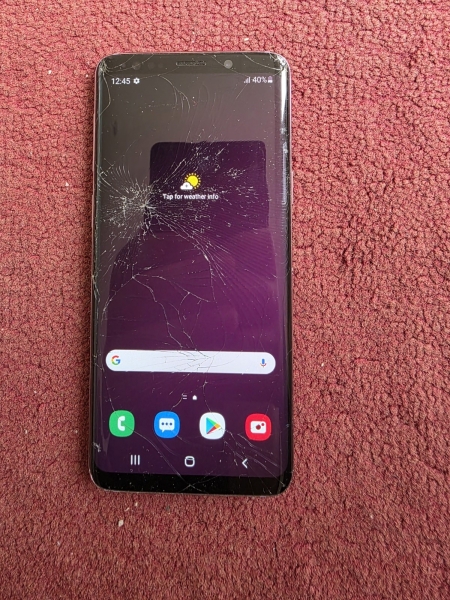 Samsung Galaxy S9 SM-G960F 64GB ENTSPERRT Smartphone *SMASHED SCREEN & BACK* (18)