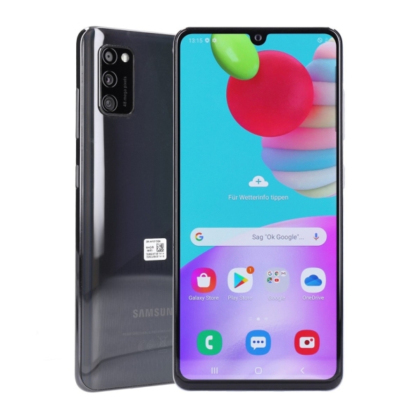 Samsung Galaxy A41 A415FN/DS 64GB Black Smartphone geprüfte Gebrauchtware