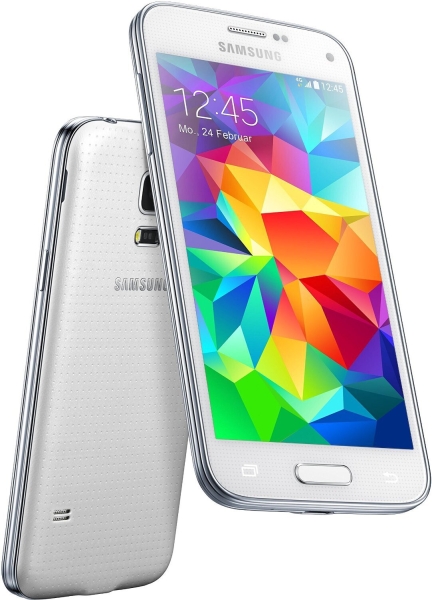 Samsung  Galaxy S5 Mini Zustand akzeptabel – Weiß (ohne Simlock)  Smartphone