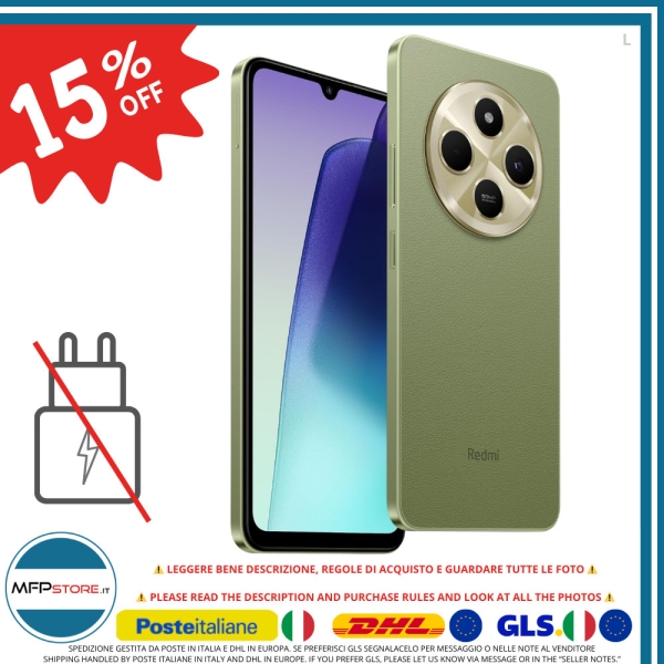 Smartphone Xiaomi Redmi 14C 4 + 4GB RAM 128GB 4G Wi-Fi NFC Grün