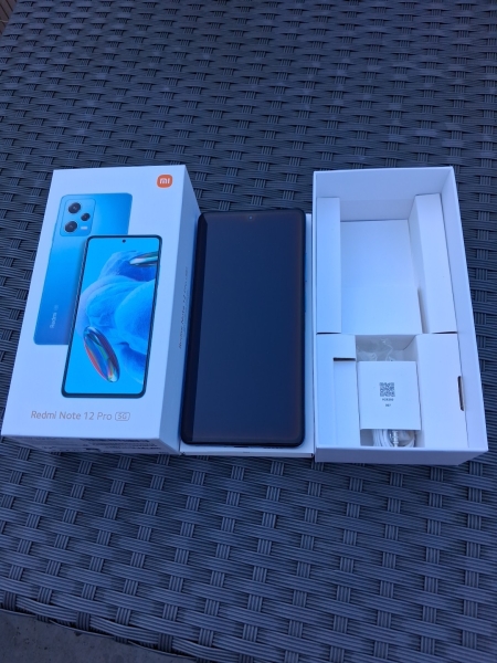 Smartphone Xiaomi Redmi Not 12 Pro 5G Blau