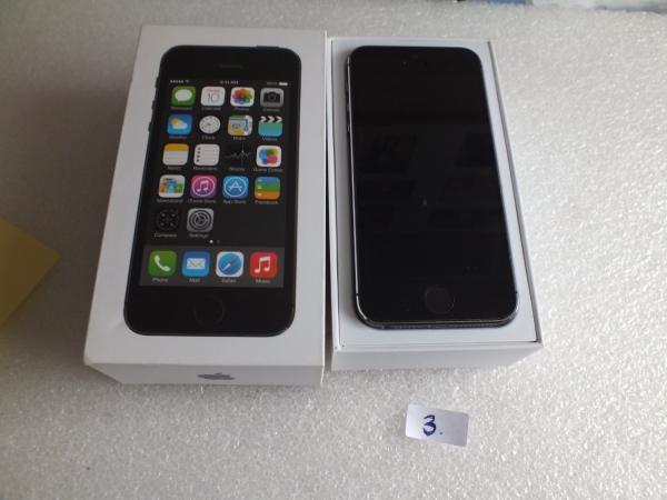 Smartphone – Apple iPhone 5s – Space Gray – 16 GB mit OVP – 2013 – KB 9/2