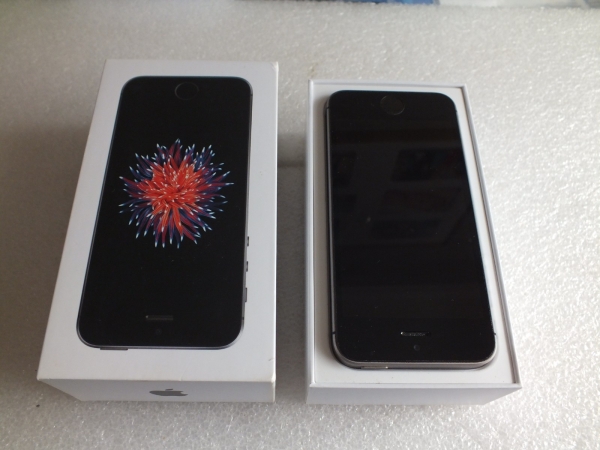 Smartphone – Apple iPhone SE 1. Generation 2016 – Space Gray – mit OVP – KB 9/2