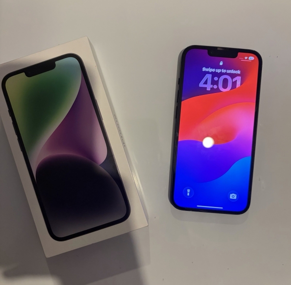 iPhone 14 entsperrt Smartphone 128GB schwarz