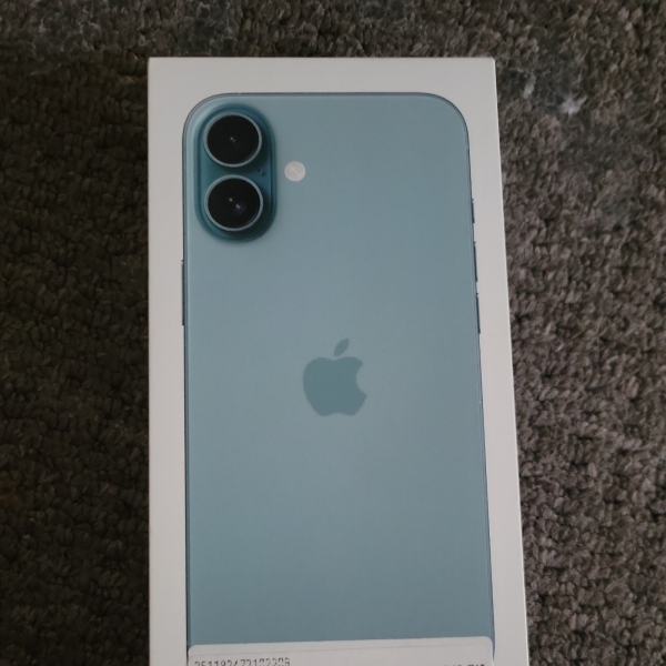 Apple iPhone 16 Plus 6,7“ 5G Smartphone 128GB entsperrt SIM-frei – türkis