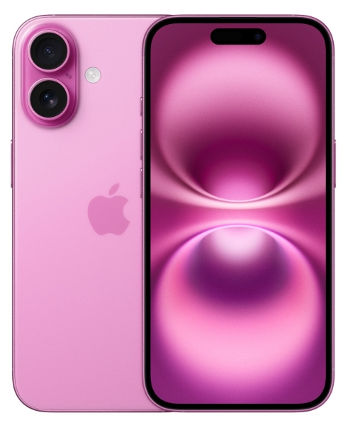 Apple iPhone 16 – 256GB 5G Smartphone 6,1 Zoll SIM frei entsperrt (A3287) pink