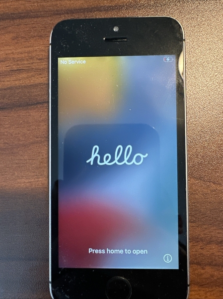 Apple iPhone SE Space Grau Entsperrt 16GB iOS 15.8.7