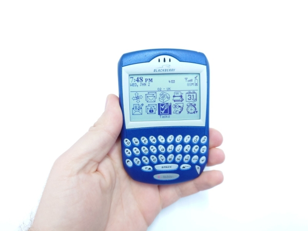 RAR BlackBerry 6230 blau (entsperrt) Smartphone Sammlerstück 6220 6210 Handy