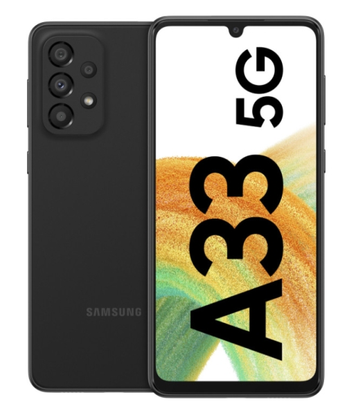 Samsung Galaxy A33 5G SM-A336B/DS 128GB Schwarz Android Smartphone WoW Sehr Gut