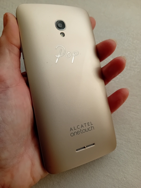 Alcatel Pop Star Android Smartphone Roségold – von Tesco 2016 – Werksreset