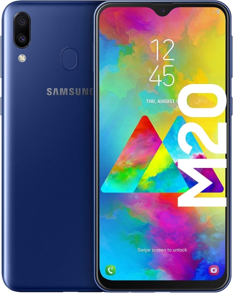 Samsung Galaxy M20 Smartphone 6.3 Zoll 64GB Ocean Blau „gut“