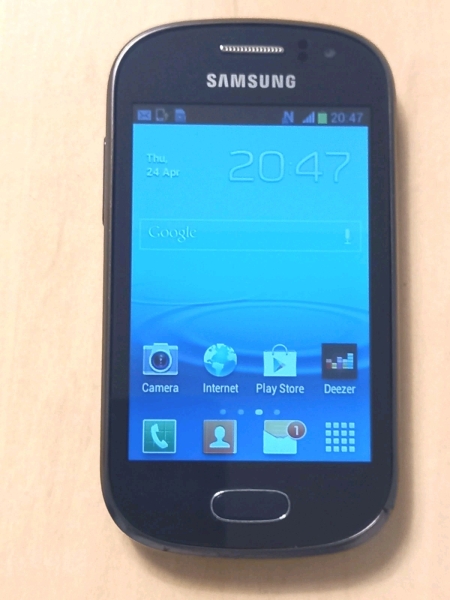 Samsung Galaxy Fame GT-S6810P Smartphone Tesco Blue 2GB